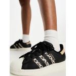 Baskets adidas Originals noires à effet léopard en caoutchouc léopard à lacets Pointure 39,5 look casual pour femme en promo 
