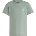 T-shirts à col rond adidas Originals gris look casual pour fille de la boutique en ligne 11teamsports.fr 