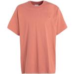 T-shirts col rond adidas Originals roses en coton bio éco-responsable à manches courtes à col rond Taille XS pour homme 
