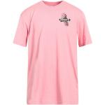 T-shirts col rond adidas Originals roses en coton à manches courtes à col rond Taille XS pour homme 