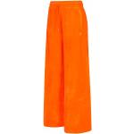 Pantalons adidas Originals orange en velours Taille XS look sportif pour femme 