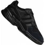 Baskets à lacets adidas Yung-96 noires en fil filet respirantes à lacets Pointure 20 look casual pour enfant 