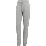 Pantalons taille élastique adidas French Terry blancs Taille S tall coupe slim pour femme 