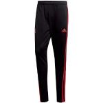 Pantalons taille élastique adidas Manchester noirs en fil filet Manchester United F.C. Taille XS pour homme 