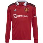 adidas performance Maillot Manches Longues Manchester United Domicile 2022/2023 Junior rouge 9-10 ans