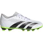 Chaussures de football & crampons adidas Predator blanches à lacets Pointure 28 look fashion 