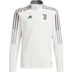 Vestes zippées adidas Performance blanches en polyester Juventus de Turin à col montant Taille XL look fashion 