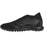adidas Mixte Predator Accuracy.3 Laceless Turf Boots Sneaker, Core Black/Core Black/FTWR White, 44 2/3 EU