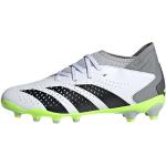 Chaussures de football & crampons adidas Predator blanches en fibre synthétique à lacets Pointure 29 look fashion pour enfant en promo 