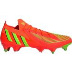 Chaussures de football & crampons adidas Predator rouges en caoutchouc à lacets Pointure 41,5 look fashion 