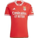 Maillots de football adidas rouges en fil filet Benfica Taille XS look fashion 