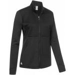 Vestes adidas Golf noires en polyester à col montant Taille L pour femme 