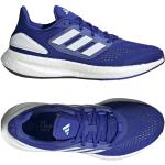 Chaussures de running adidas Pureboost bleues en fil filet légères Pointure 42 pour homme 