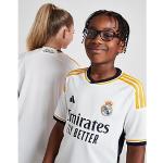 Maillots Real Madrid blancs en fil filet enfant Real Madrid éco-responsable classiques 