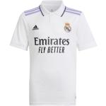 Maillots Real Madrid adidas blancs en polyester enfant Real Madrid respirants look fashion 