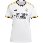 Maillots de sport adidas blancs en polyester Real Madrid respirants Taille XS pour femme 