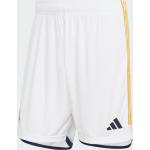 Shorts de football blancs en polyester Real Madrid respirants Taille XXL 
