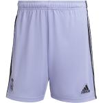 Shorts adidas violets en polyester Real Madrid Taille XL en promo 
