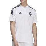 T-shirts adidas blancs Real Madrid Taille L look sportif pour homme 