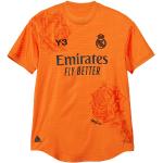 Maillots de sport adidas Y-3 orange en polyester Real Madrid respirants Taille S 