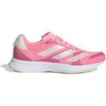 Chaussures de running adidas Performance roses en fil filet légères Pointure 40 pour femme en promo 