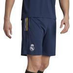 Shorts de running bleus en polyester Real Madrid Taille S 