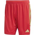 Shorts adidas Tiro 23 rouges en polyester Taille M look sportif 