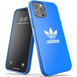 adidas Snap Case Trefoil (iPhone 12 Pro, iPhone 12), Coque pour téléphone portable, Bleu