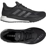 Chaussures de running adidas Solar noires en caoutchouc respirantes Pointure 40,5 pour homme en promo 