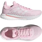 Chaussures de running adidas Solar roses en fil filet respirantes Pointure 37,5 pour femme en promo 