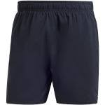 adidas Solid CLX Length Swim Shorts Maillot de Bain Men's, Black/Lucid Lemon, XXL