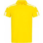 Polos adidas Squadra jaunes à rayures en polyester à rayures à manches courtes Taille M classiques pour homme 