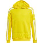 Sweats à capuche adidas Squadra jaunes en polyester enfant en promo 