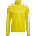 Débardeurs de sport adidas Squadra jaunes en polyester respirants Taille XL pour homme en promo 