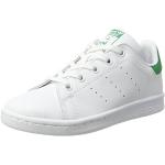 adidas - Stan Smith - Baskets - Mixte Enfant - Blanc (Footwear White/Footwear White/Green 0) - 33 EU