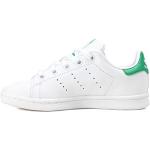 adidas - Stan Smith - Chaussures - Mixte Enfant - Blanc (Footwear White/Footwear White/Green 0) - 29 EU