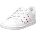 Baskets semi-montantes adidas Stan Smith blanches Pointure 23 look casual pour enfant 