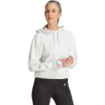 Sweats adidas Essentials blancs à capuche Taille M look sportif pour femme 