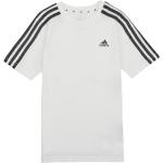 T-shirts adidas blancs Taille 11 ans pour garçon en promo de la boutique en ligne Spartoo.com avec livraison gratuite 