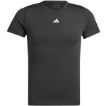 T-shirts col rond adidas Aeroready noirs en polyester respirants à manches courtes à col rond Taille XL pour homme en promo 