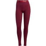 Leggings adidas Techfit rouges en polyester respirants Taille XS pour femme en promo 