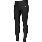Pantalons de sport adidas Techfit noirs en polyester respirants Taille 4 XL pour homme en promo 