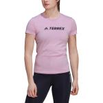 T-shirts adidas Terrex violets à motif ville Taille M pour femme 