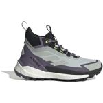 Chaussures de randonnée adidas Terrex Free Hiker vertes en fil filet en gore tex légères à lacets Pointure 38 pour femme en promo 
