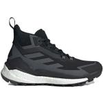 Chaussures de randonnée adidas Terrex Free Hiker noires en fil filet éco-responsable à lacets Pointure 44 pour homme en promo 