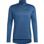 T-shirts adidas Terrex bleus en polyester éco-responsable Taille M pour homme 