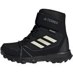 Chaussures de randonnée d'hiver adidas Terrex blanches en fibre synthétique à scratchs Pointure 31,5 avec un talon jusqu'à 3cm look fashion pour enfant 