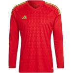 Maillot de gardien de but adidas Tiro 23 rouges en polyester respirants Taille XS pour homme en promo 