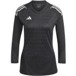 Maillot de gardien de but adidas Tiro 23 noirs en polyester respirants Taille XXS pour femme 