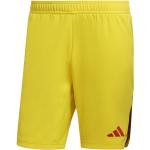 Shorts de sport adidas Tiro 23 jaunes en polyester respirants Taille S pour homme en promo 